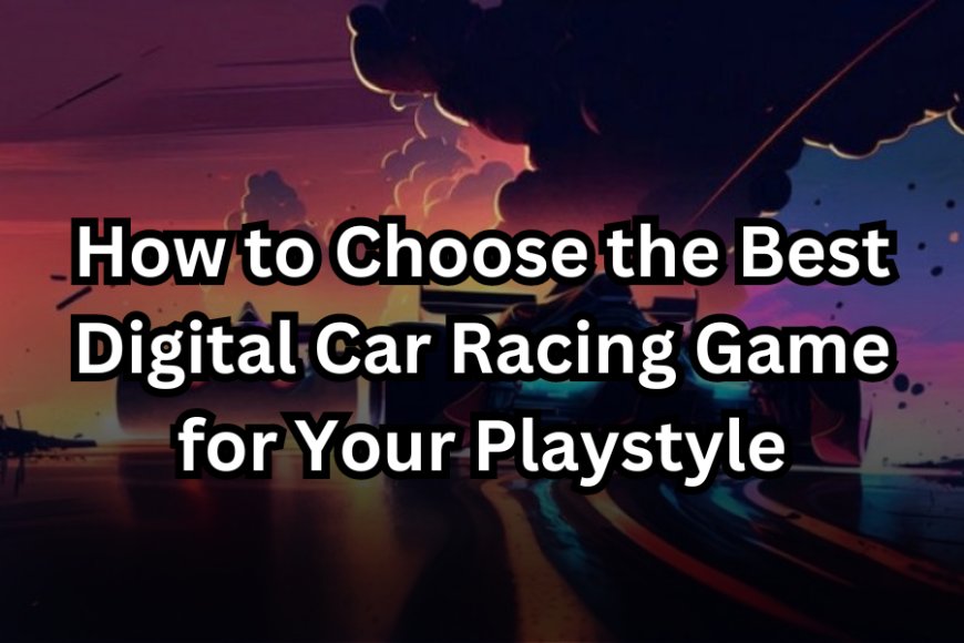 How to Choose the Best Digital Car Racing Game for Your Playstyle