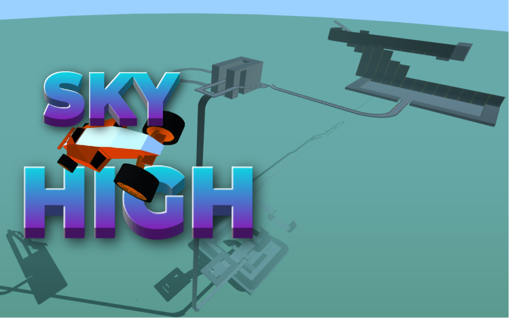 sky drive polytrack game map track 1