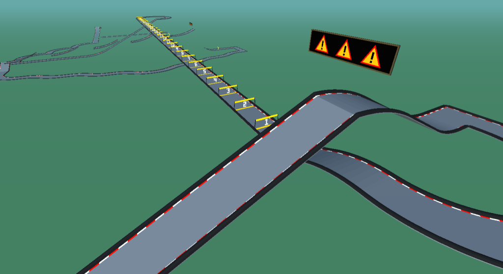 curshed polytrack map