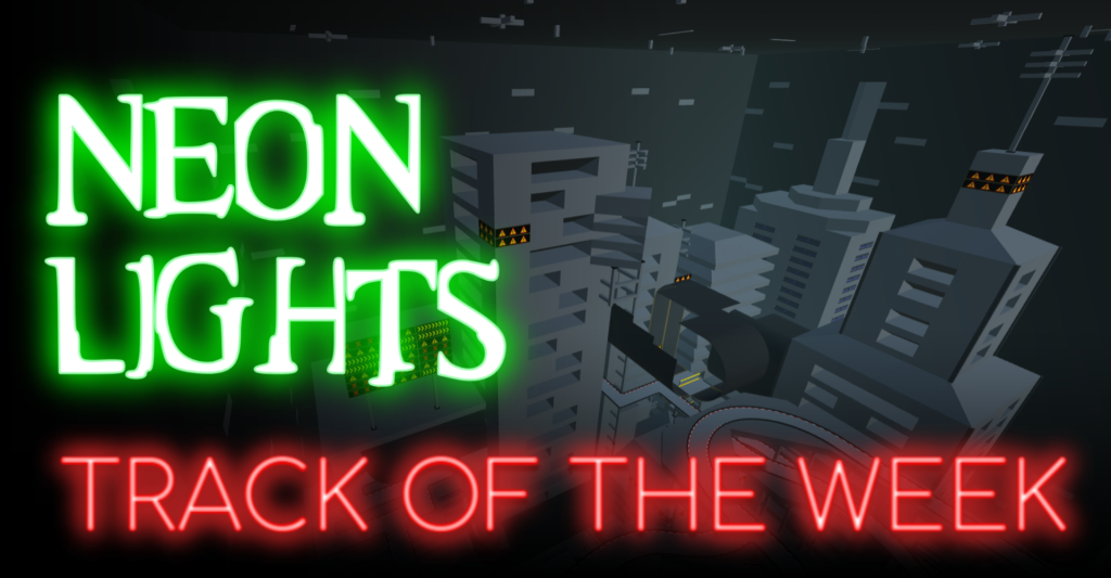 neon lights track of the week polytrack game