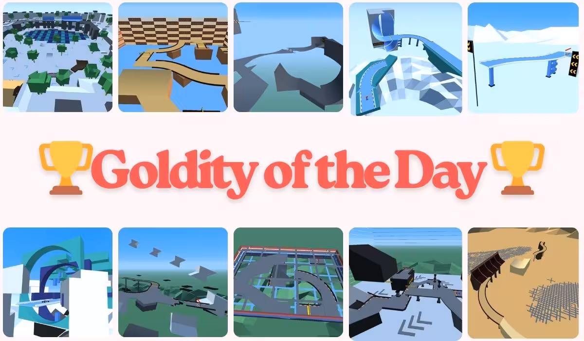 polytrack goldity of the day